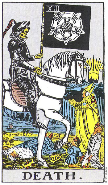 Death tarot card, Rider–Waite–Smith